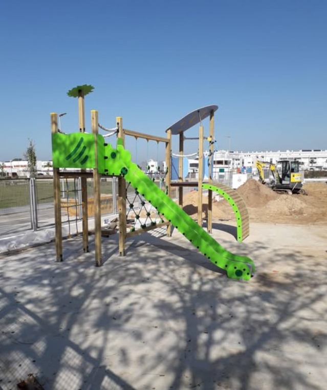 Nuevo parque infantil en Rota